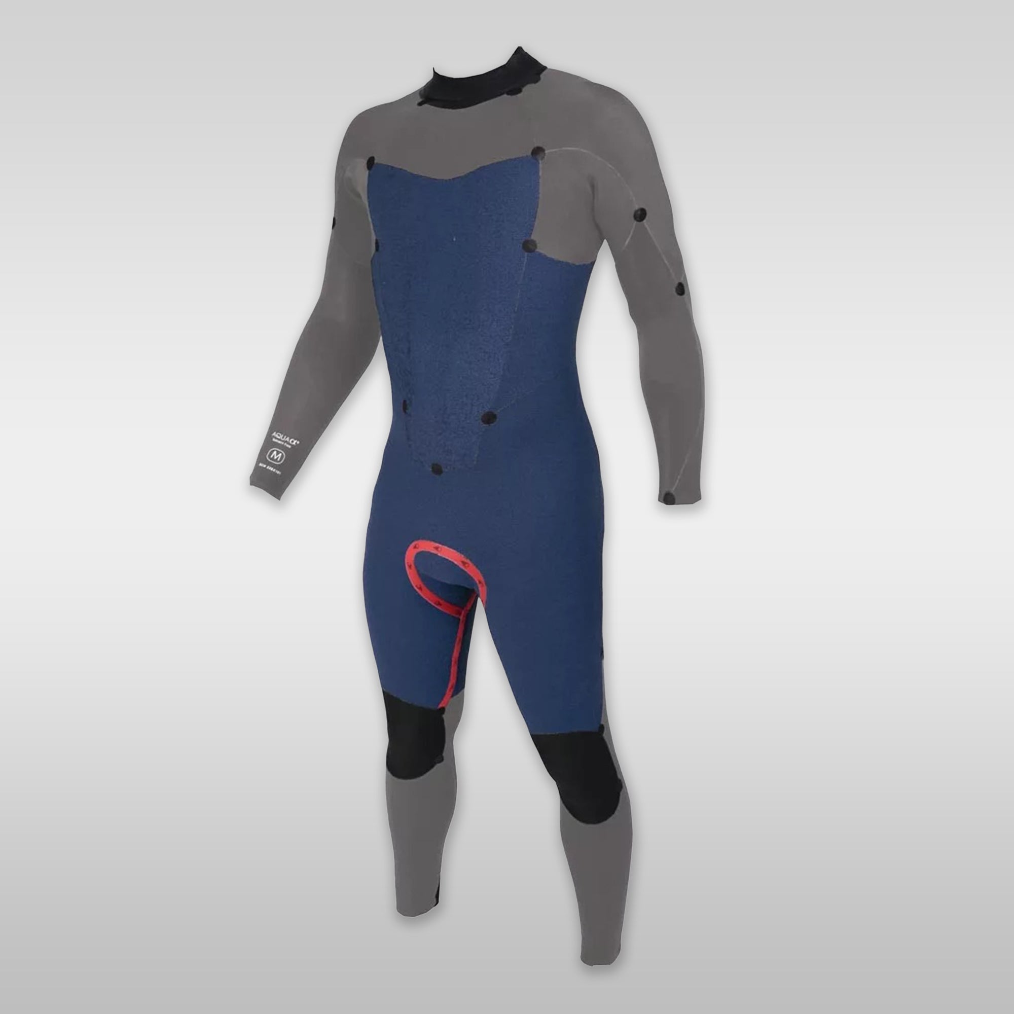 Soöruz FIGHTER Back-Zip Blue 3/2 3/2 mm Soöruz